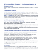 Reference Frames & Displacement 5E Lesson Plan sample page