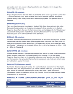 Reference Frames & Displacement 5E Lesson Plan sample page