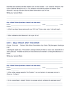 Reference Frames & Displacement Bell Ringers & Exit Tickets sample page