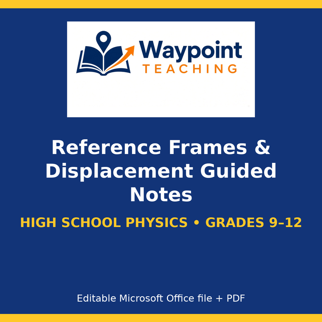 Reference Frames & Displacement Guided Notes cover