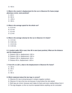 Reference Frames & Displacement Lesson Quiz sample page