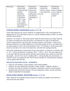 Reference Frames & Displacement Model Response & Scoring Guide sample page