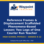 Reference Frames & Displacement Scaffolded Phenomena-Based Lesson: Two Logs of One Courier Run Teacher Discussion Guide cover