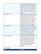 Reference Frames & Displacement Scaffolded Phenomena-Based Lesson: Two Logs of One Courier Run Student Response Sheet sample page