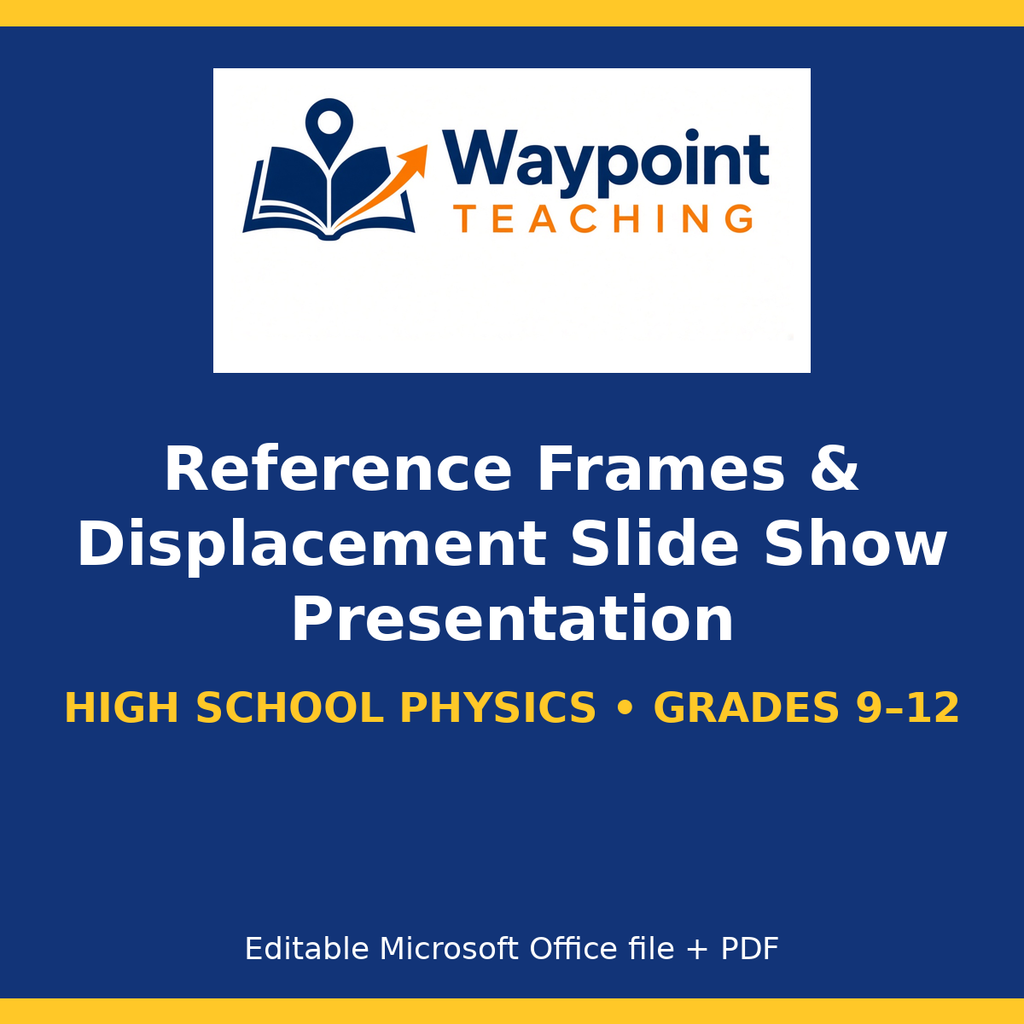 Reference Frames & Displacement Slide Show Presentation cover