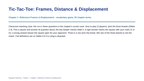 Reference Frames & Displacement Tic-Tac-Toe Review Game sample page