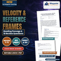 Relative Velocity & Reference Frames Spanish Reading Passage & Comprehension Questions cover