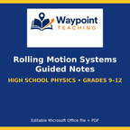 Rolling Motion Systems Guided Notes cover