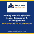 Rolling Motion Systems Model Response & Scoring Guide cover