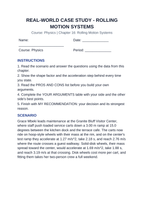 Rolling Motion Systems Real-World Case Study sample page