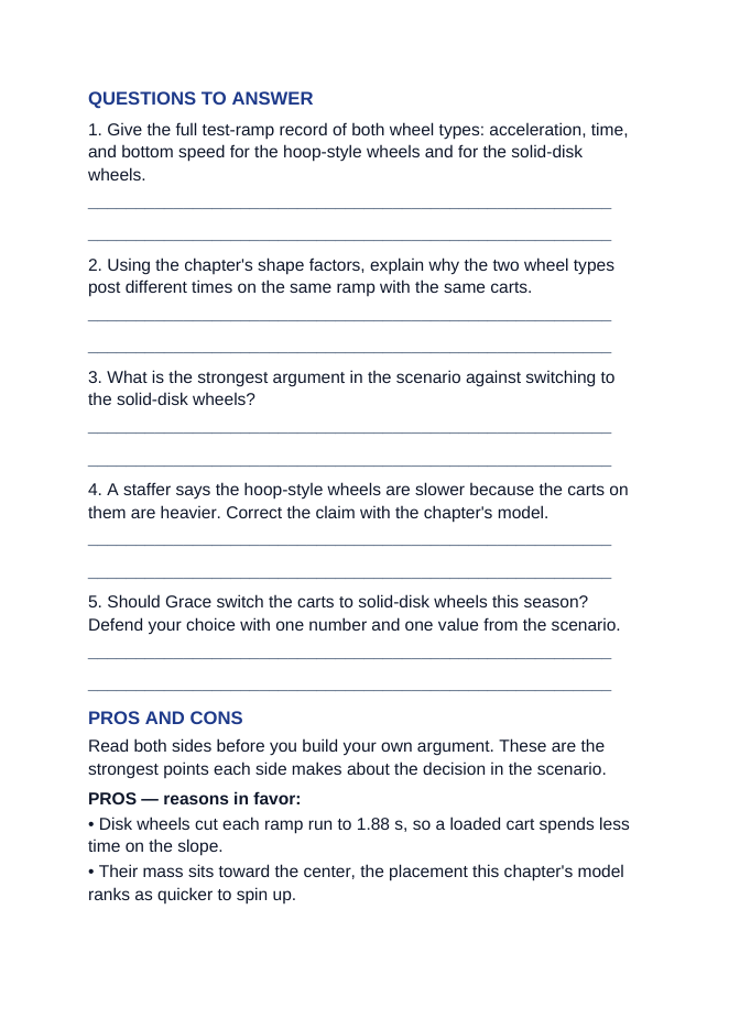 Rolling Motion Systems Real-World Case Study sample page