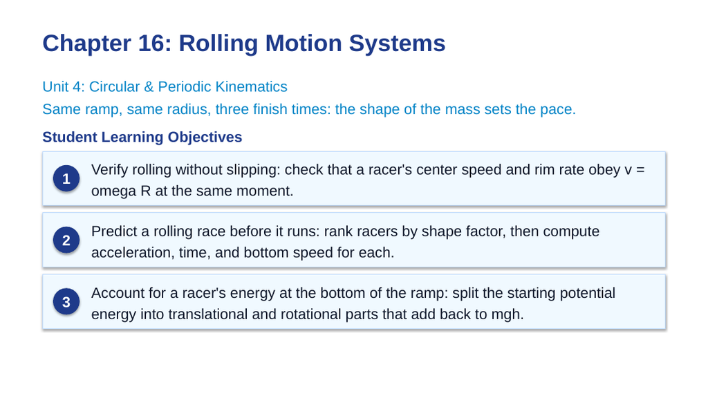 Rolling Motion Systems Slide Show Presentation sample page
