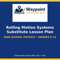 Rolling Motion Systems Substitute Lesson Plan cover