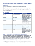 Rolling Motion Systems Substitute Lesson Plan sample page