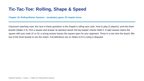 Rolling Motion Systems Tic-Tac-Toe Review Game sample page
