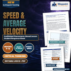 Speed & Average Velocity Scaffolded Phenomena-Based Lesson: The Bus Loop That Ends Where It Starts Student Response Sheet cover
