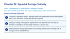 Speed & Average Velocity Slide Show Presentation sample page