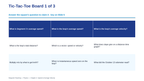 Speed & Average Velocity Tic-Tac-Toe Review Game sample page