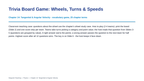 Tangential & Angular Velocity Trivia Board Game sample page