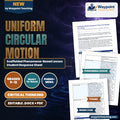 Uniform Circular Motion Scaffolded Phenomena-Based Lesson: The Stopper on a String Student Response Sheet cover
