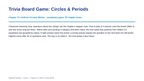 Uniform Circular Motion Trivia Board Game sample page