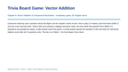 Vector Addition & Component Resolution Trivia Board Game sample page