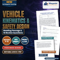 Vehicle Kinematics & Safety Design Spanish Reading Passage & Comprehension Questions cover