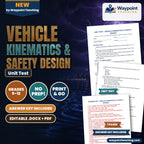 Vehicle Kinematics & Safety Design Unit Test cover