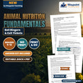 Animal Nutrition Fundamentals Bell Ringers & Exit Tickets cover