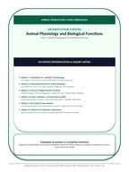 Animal Physiology & Biological Functions Differentiation Stations sample page