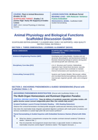 Animal Physiology & Biological Functions Scaffolded Phenomena-Based Lesson: The Multi-Organ Homeostasis and Ruminant Digestion Paradox Teacher Discussion Guide sample page