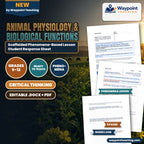 Animal Physiology & Biological Functions Scaffolded Phenomena-Based Lesson: The Multi-Organ Homeostasis and Ruminant Digestion Paradox Student Response Sheet cover