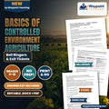 Basics of Controlled Environment Agriculture Bell Ringers & Exit Tickets cover