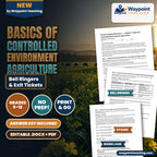 Basics of Controlled Environment Agriculture Bell Ringers & Exit Tickets cover