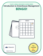 Basics of Controlled Environment Agriculture BINGO Review Game sample page