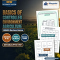Basics of Controlled Environment Agriculture BINGO Review Game cover