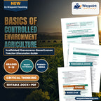 Basics of Controlled Environment Agriculture Scaffolded Phenomena-Based Lesson: The Controlled Biosphere and Yield Maximization Paradox Teacher Discussion Guide cover
