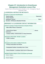 Basics of Controlled Environment Agriculture Substitute Lesson Plan sample page