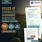 Basics of Controlled Environment Agriculture Substitute Lesson Plan cover