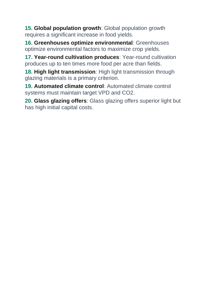 Basics of Controlled Environment Agriculture Vocabulary Words & Definitions sample page