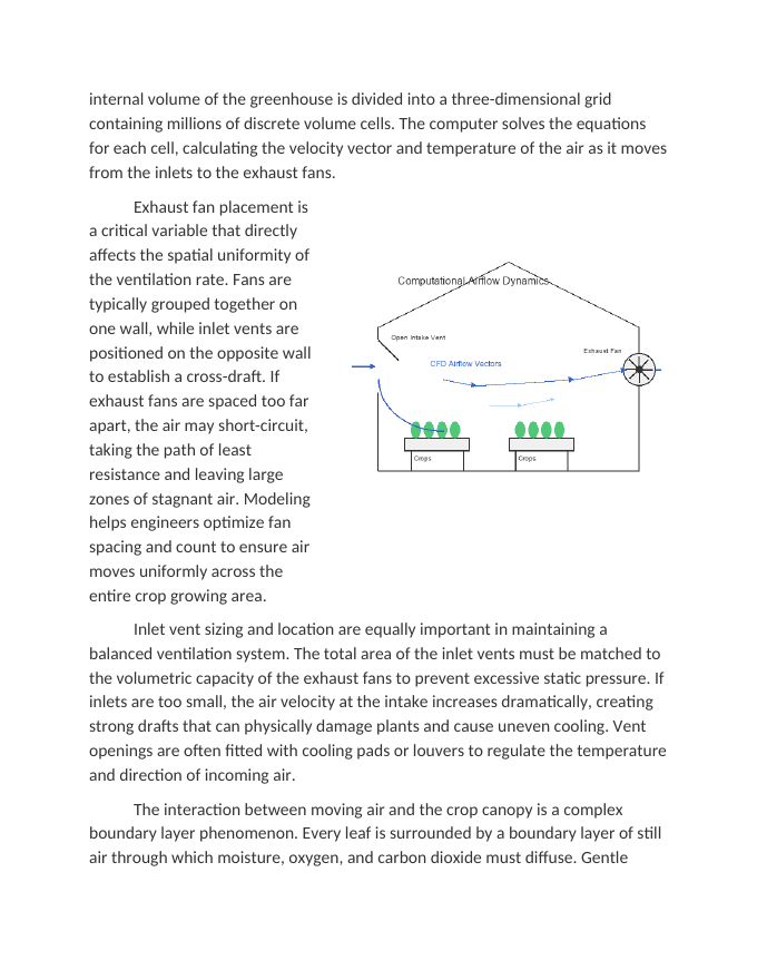 Computational Modeling of Airflow Dynamics and Exhaust Fans Reading Worksheet sample page