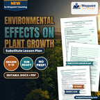 Environmental Effects on Plant Growth Substitute Lesson Plan cover