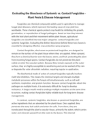Evaluating the Bioscience of Systemic vs. Contact Fungicides Reading Worksheet sample page