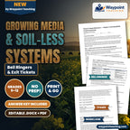 Growing Media & Soil-less Systems Bell Ringers & Exit Tickets cover