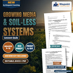 Growing Media & Soil-less Systems Lesson Quiz cover