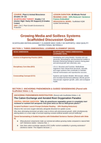 Growing Media & Soil-less Systems Scaffolded Phenomena-Based Lesson: The Cation Exchange and Aerated Root Oxygenation Paradox Teacher Discussion Guide sample page
