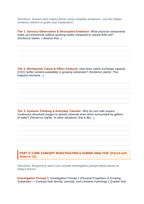 Growing Media & Soil-less Systems Scaffolded Phenomena-Based Lesson: The Cation Exchange and Aerated Root Oxygenation Paradox Student Response Sheet sample page