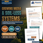 Growing Media & Soil-less Systems Scaffolded Phenomena-Based Lesson: The Cation Exchange and Aerated Root Oxygenation Paradox Student Response Sheet cover