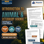 Introduction to Animal & Veterinary Science Bell Ringers & Exit Tickets cover