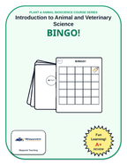 Introduction to Animal & Veterinary Science BINGO Review Game sample page